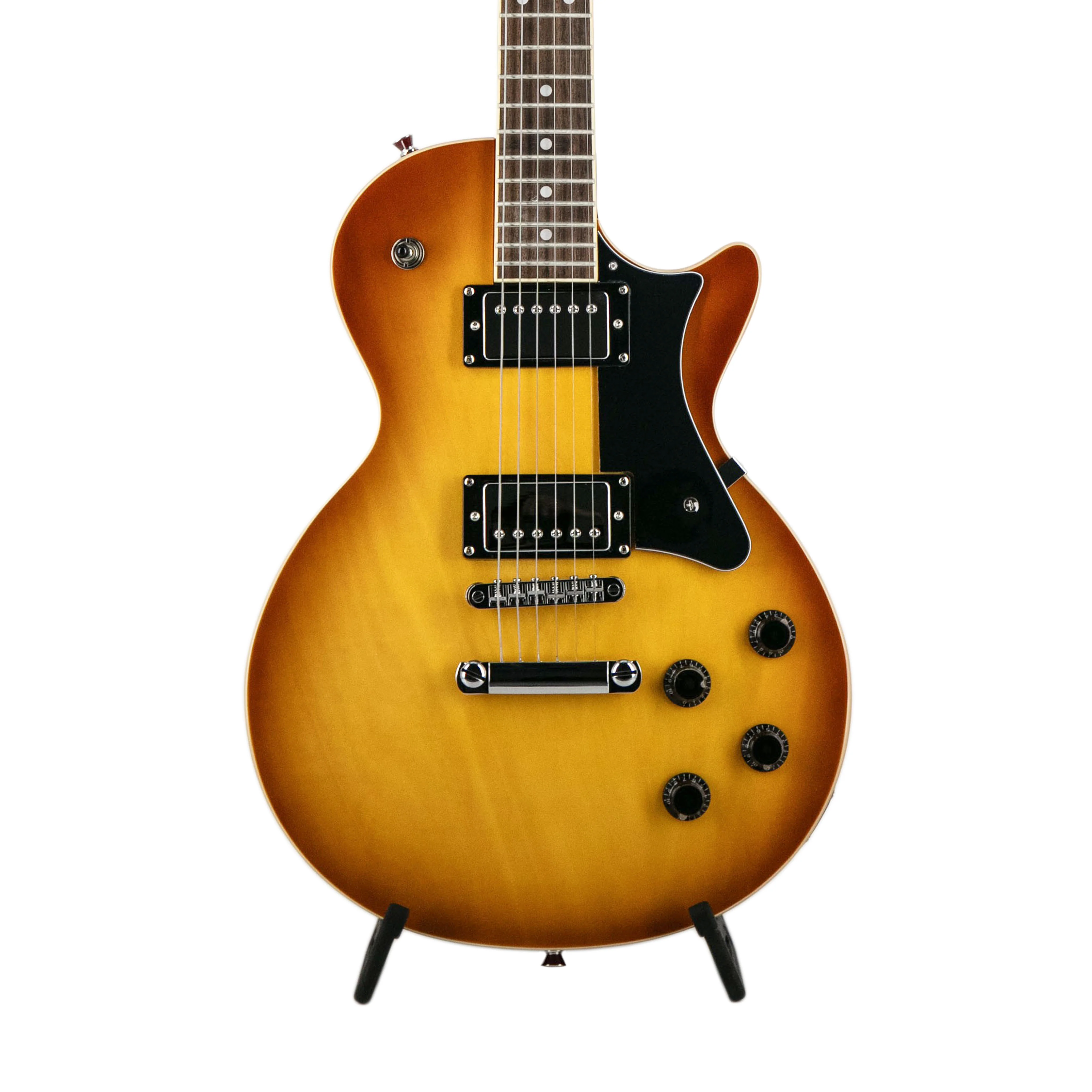 Ascent Collection H-150 Electric Guitar, Lemon Burst - Image 3