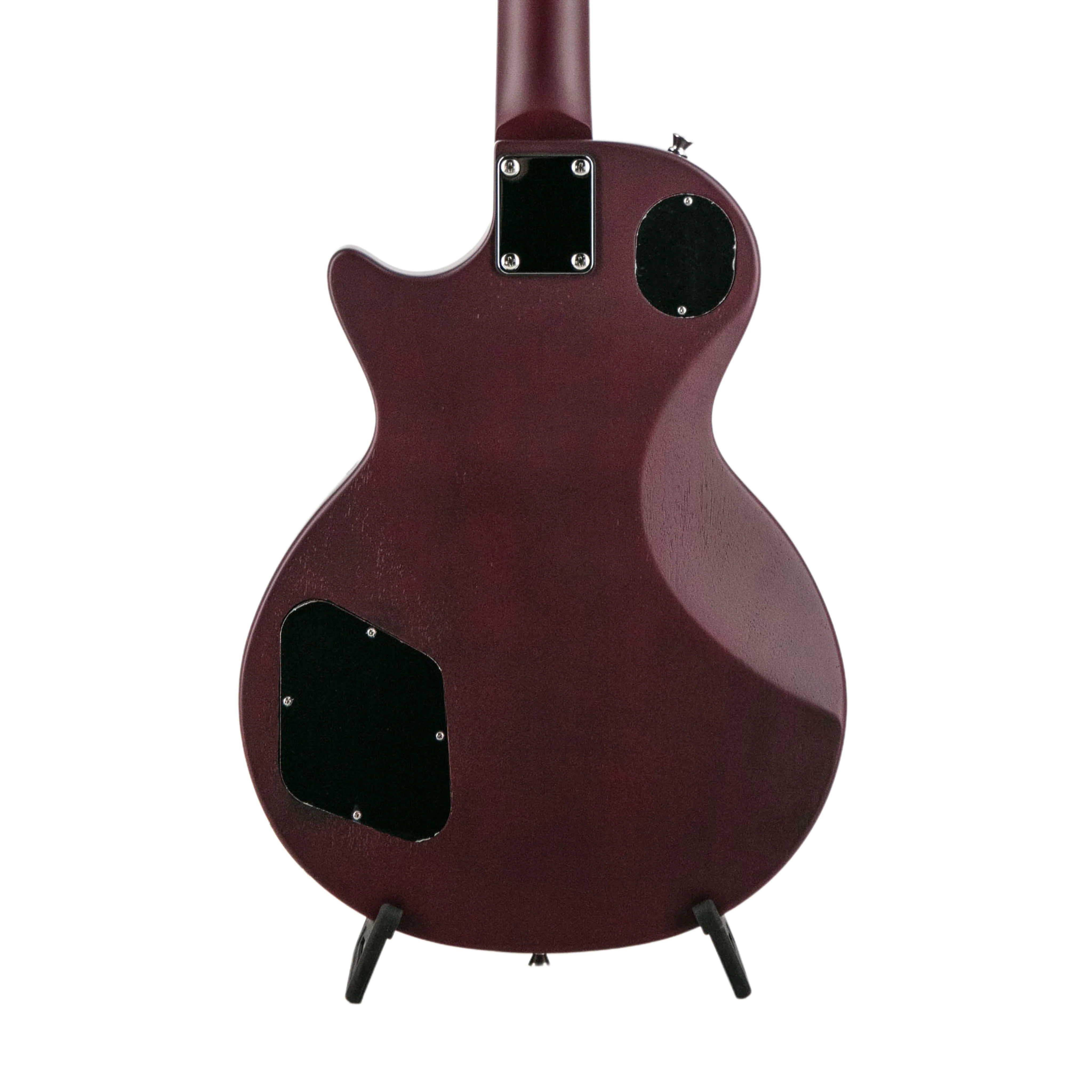 Ascent Collection H-150 Electric Guitar, Matte Burgundy - Image 4