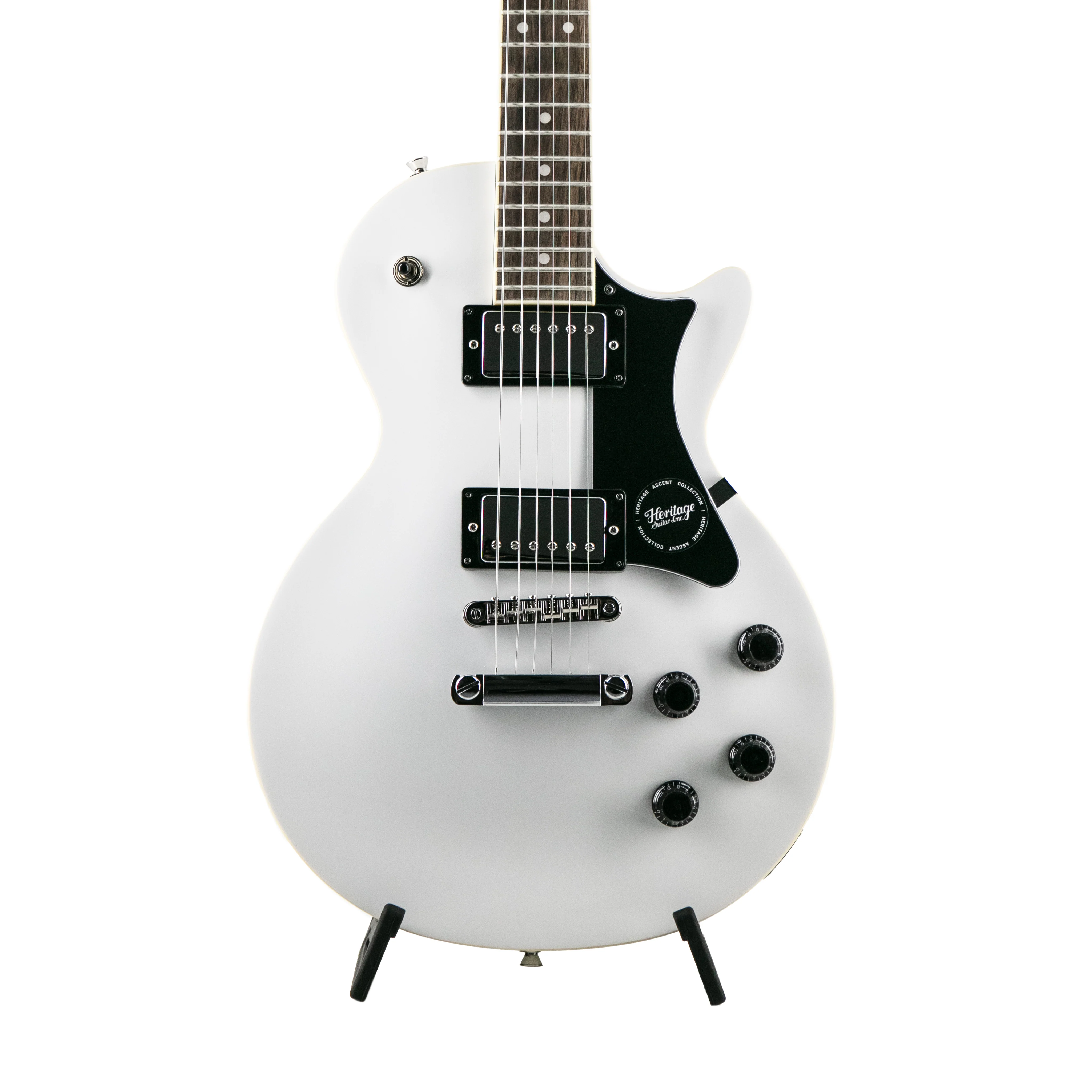 Ascent Collection H-150 Electric Guitar, White - Image 3