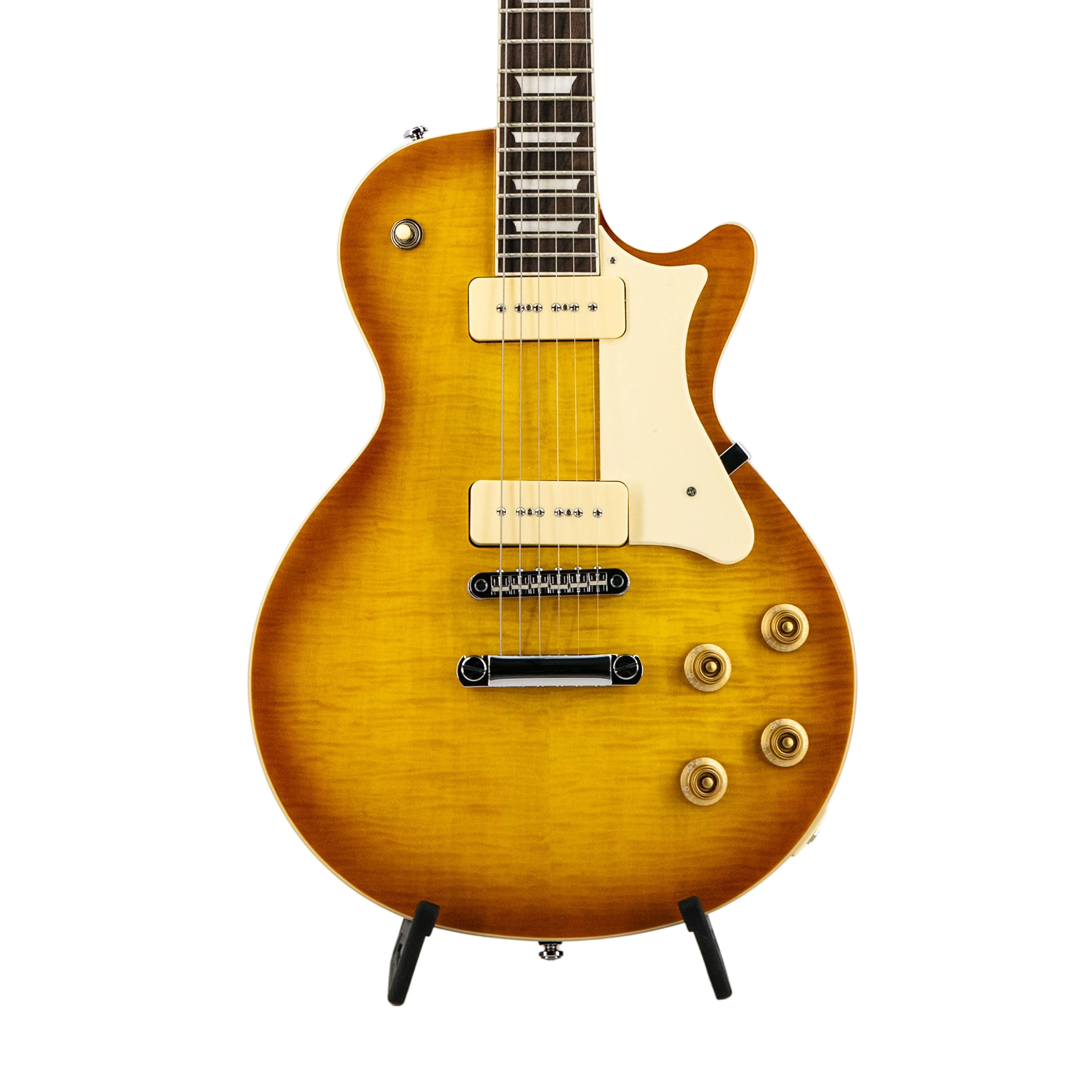 Ascent+ Collection H-150 P90 Electric Guitar, Dirty Lemon Burst - Image 3