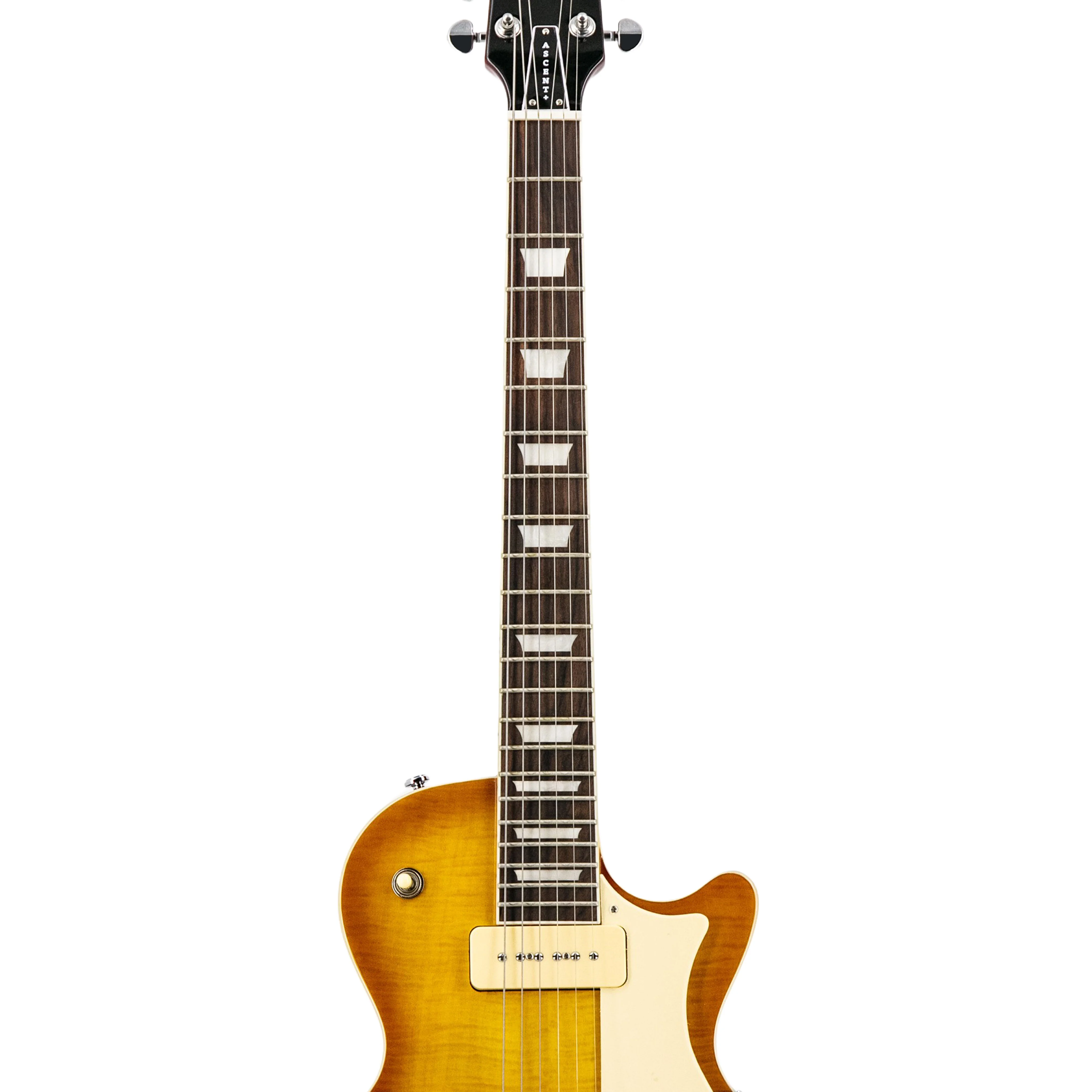 Ascent+ Collection H-150 P90 Electric Guitar, Dirty Lemon Burst - Image 5
