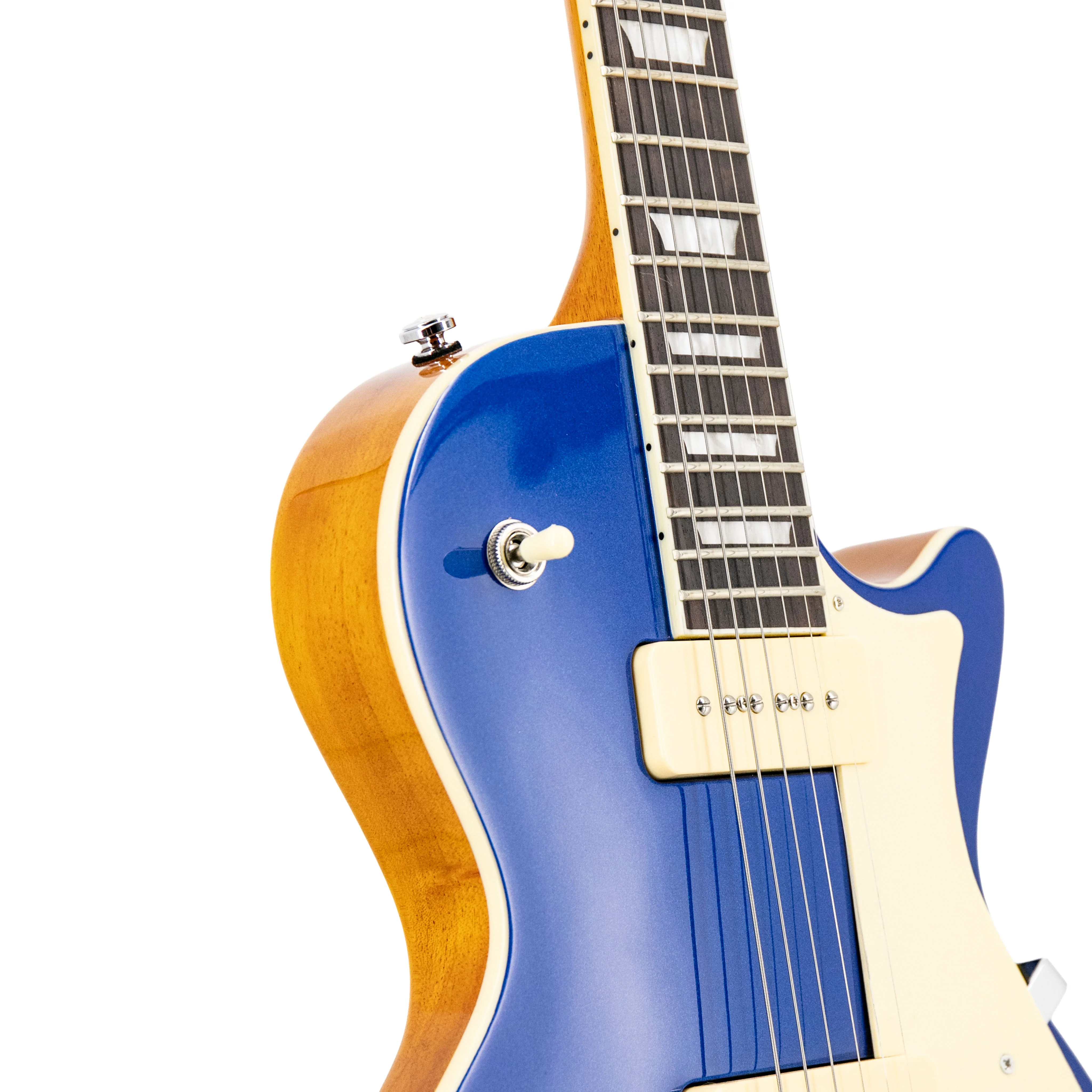 Ascent+ Collection H-150 P90 Electric Guitar, Midnight Blue - Image 11