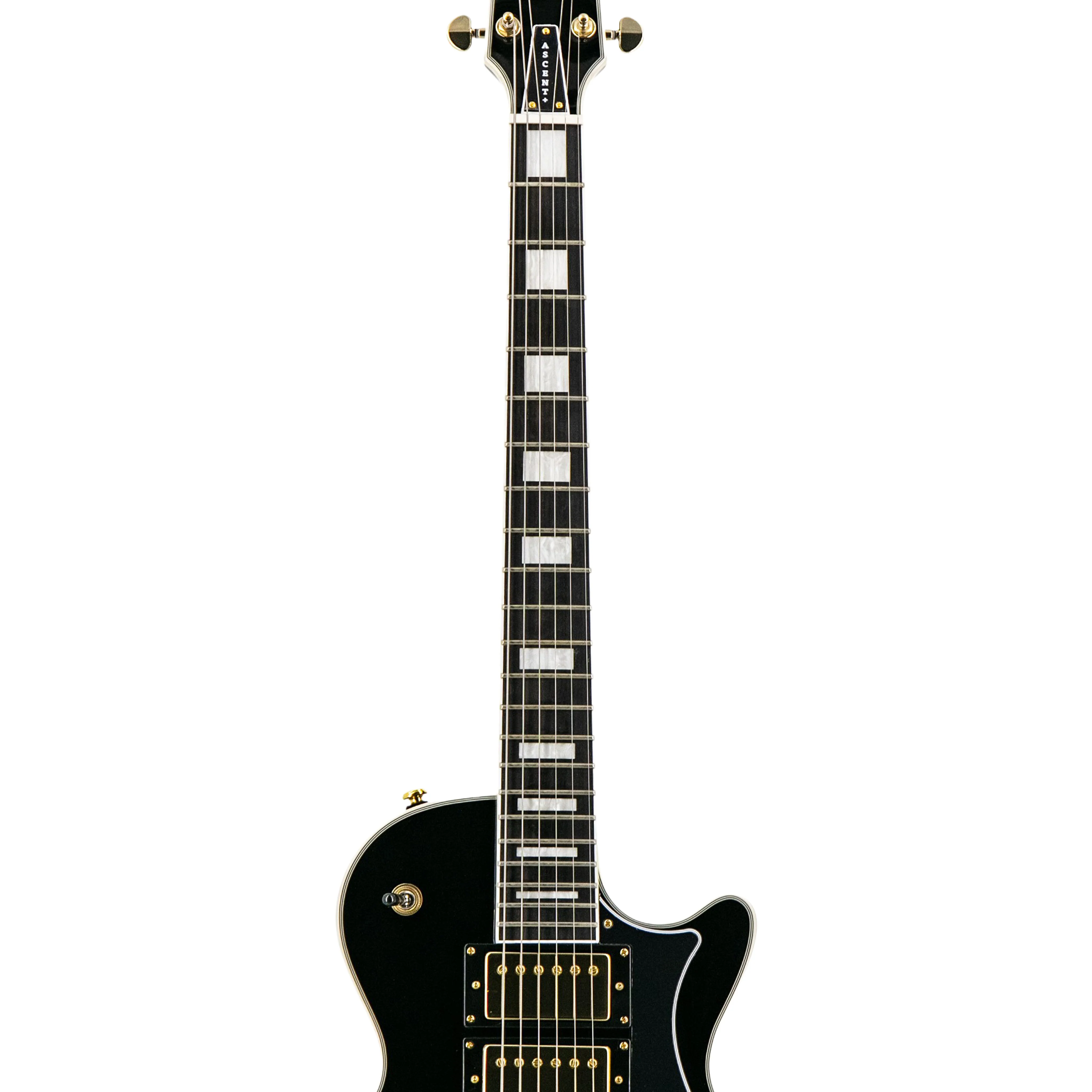 Ascent+ Collection H-157 3-Pickup Electric Guitar, Ebony - Image 5