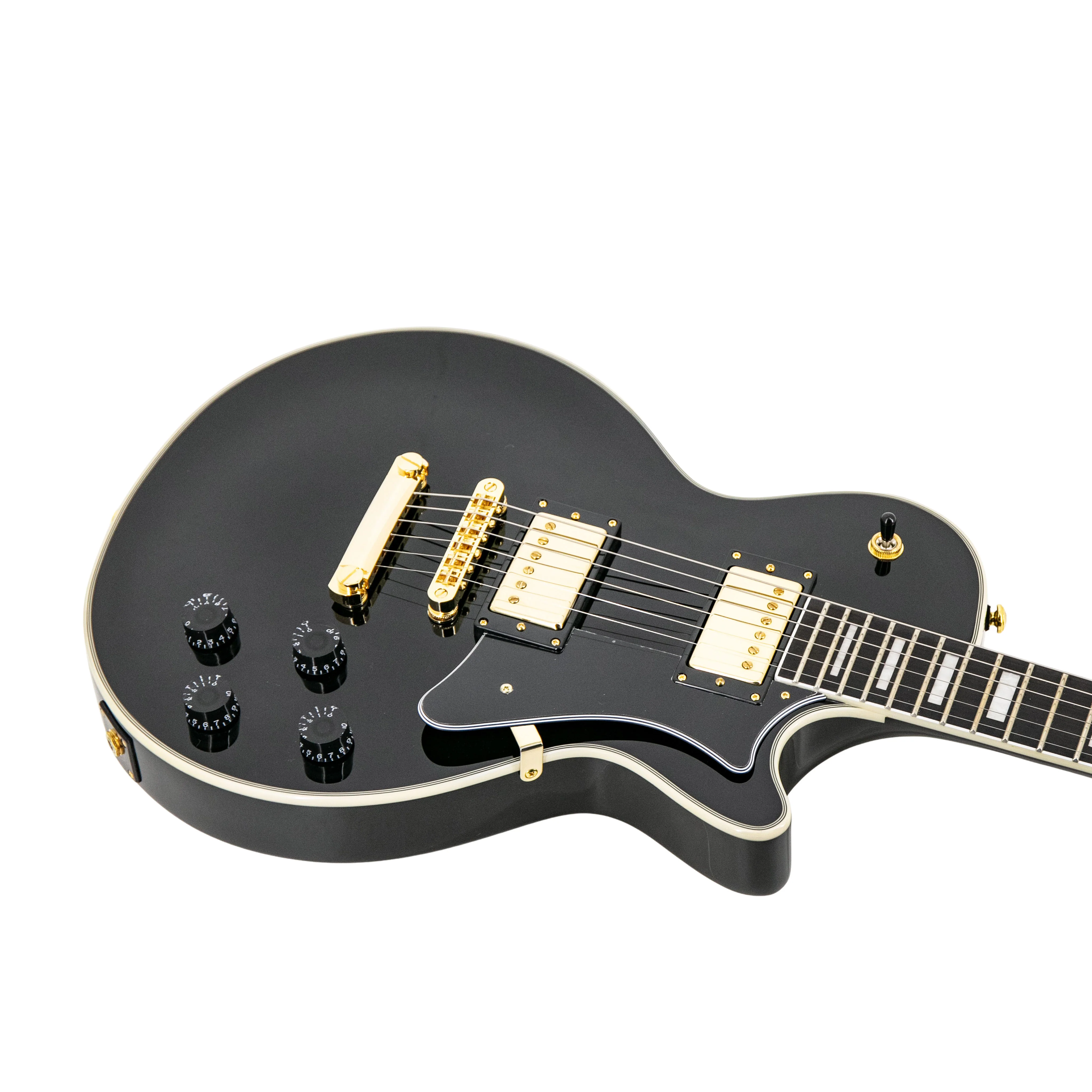 Ascent+ Collection H-157 Electric Guitar, Ebony - Image 12