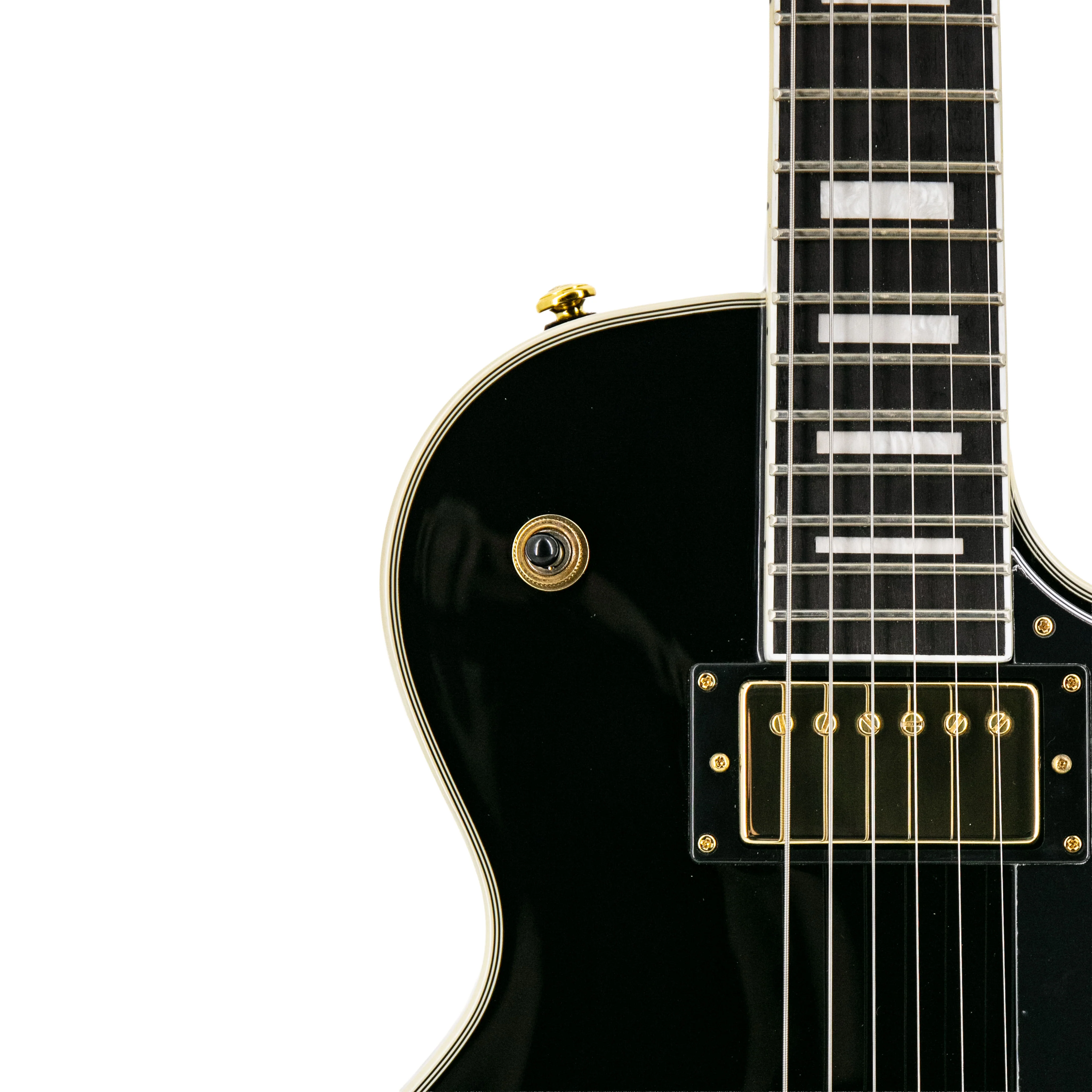 Ascent+ Collection H-157 Electric Guitar, Ebony - Image 9