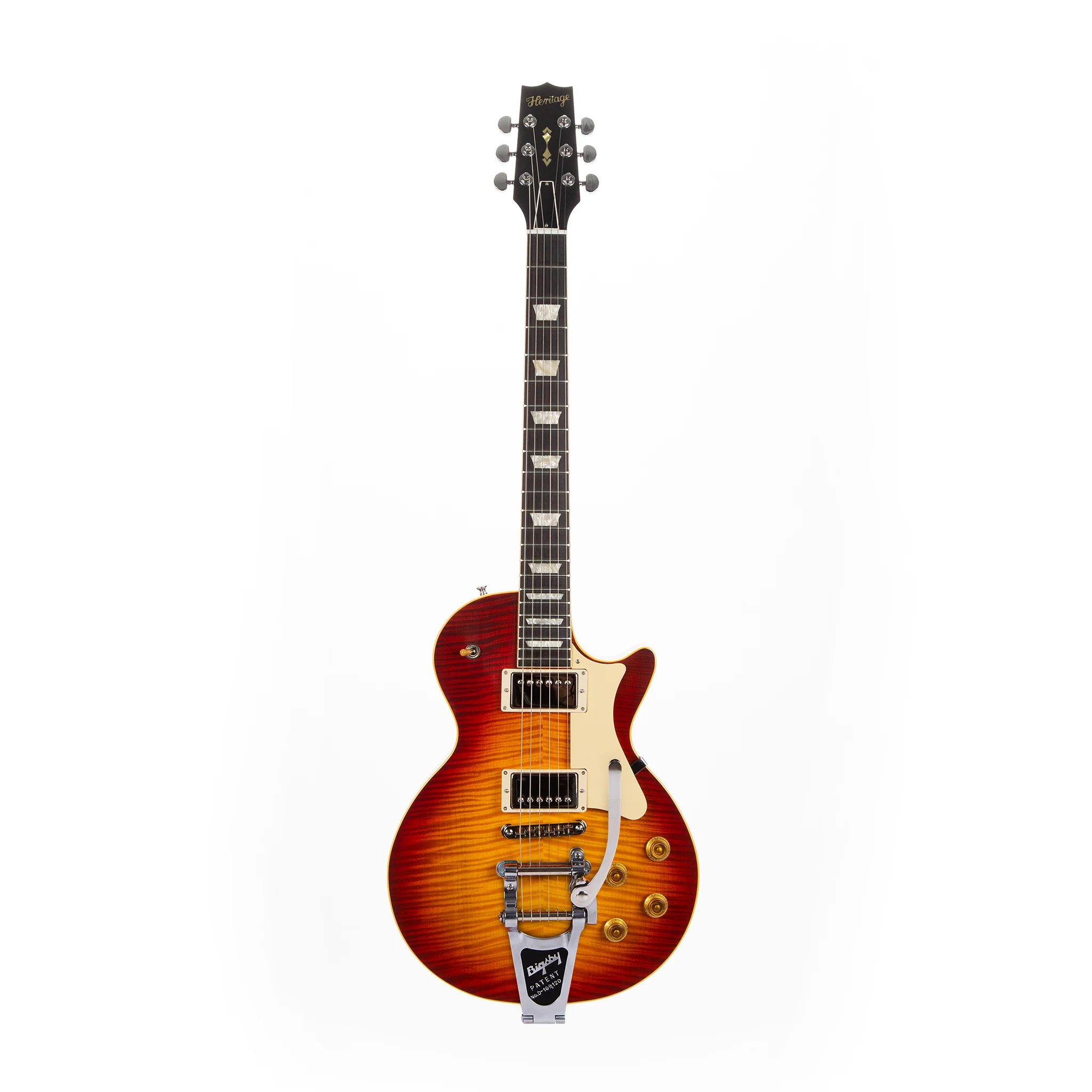 Custom Shop Core Collection H-150 Electric Guitar with Case, Dark Cherry Sunburst - Image 6