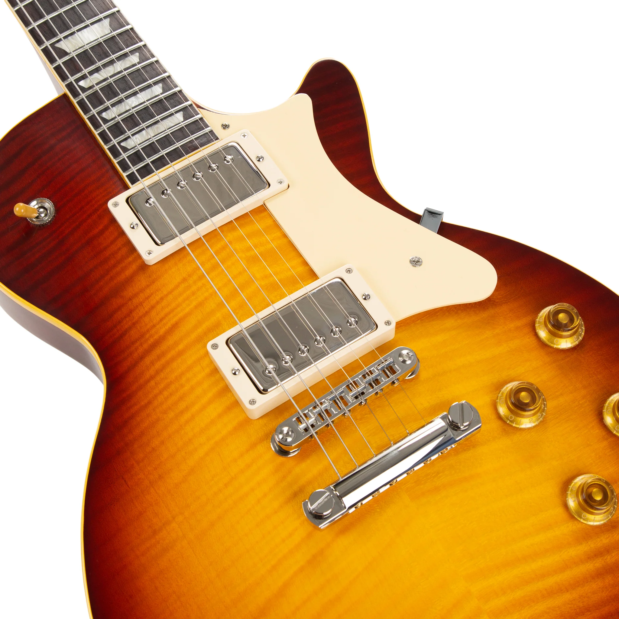 Custom Shop Core Collection H-150 Electric Guitar with Case, Tobacco Sunburst - Image 3