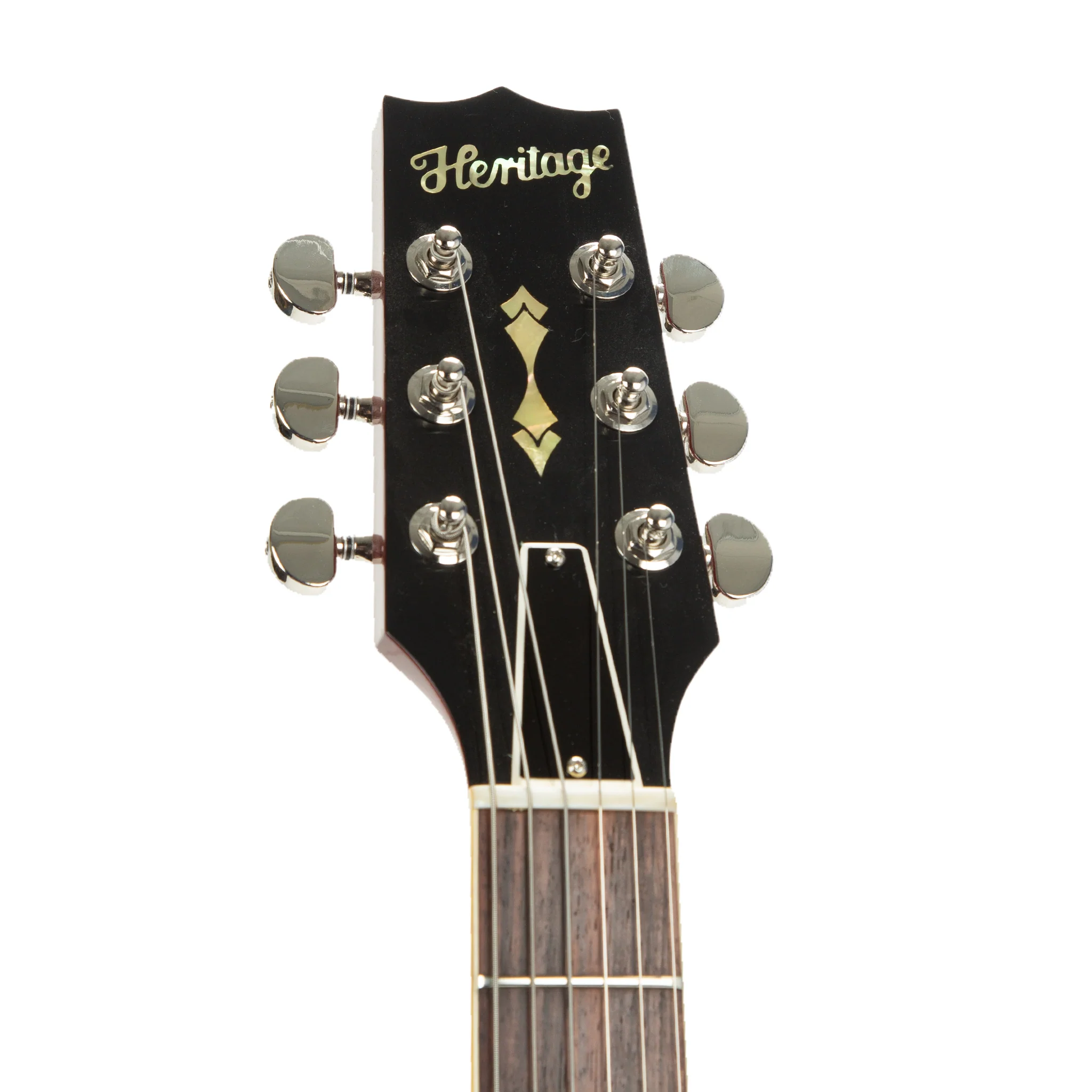 Custom Shop Core Collection H-150 Plain Top Electric Guitar with Case, Dark Cherry Sunburst - Image 4