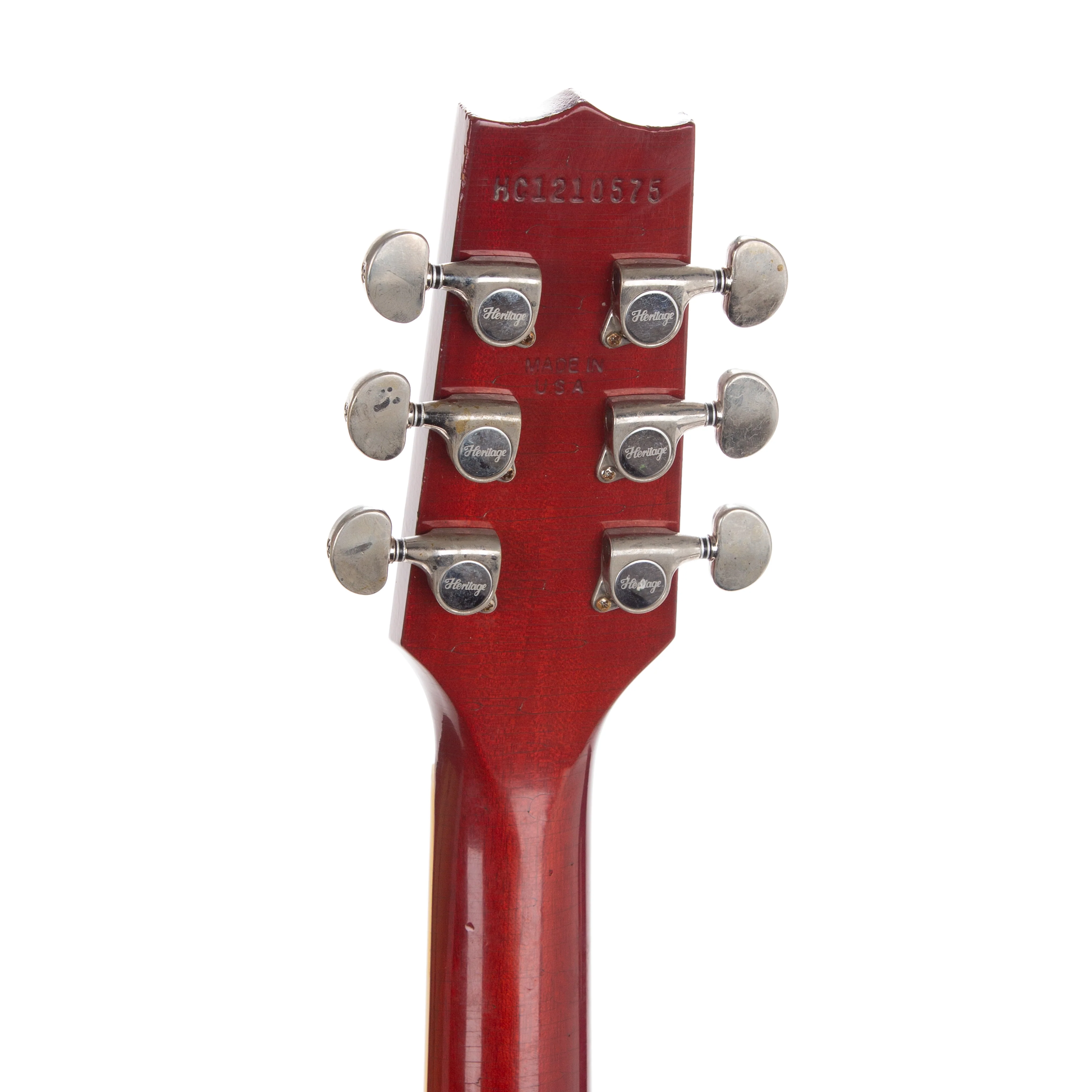 Custom Shop Core Collection H-150 Plain Top Electric Guitar with Case, Dark Cherry Sunburst, Artisan Aged - Image 5