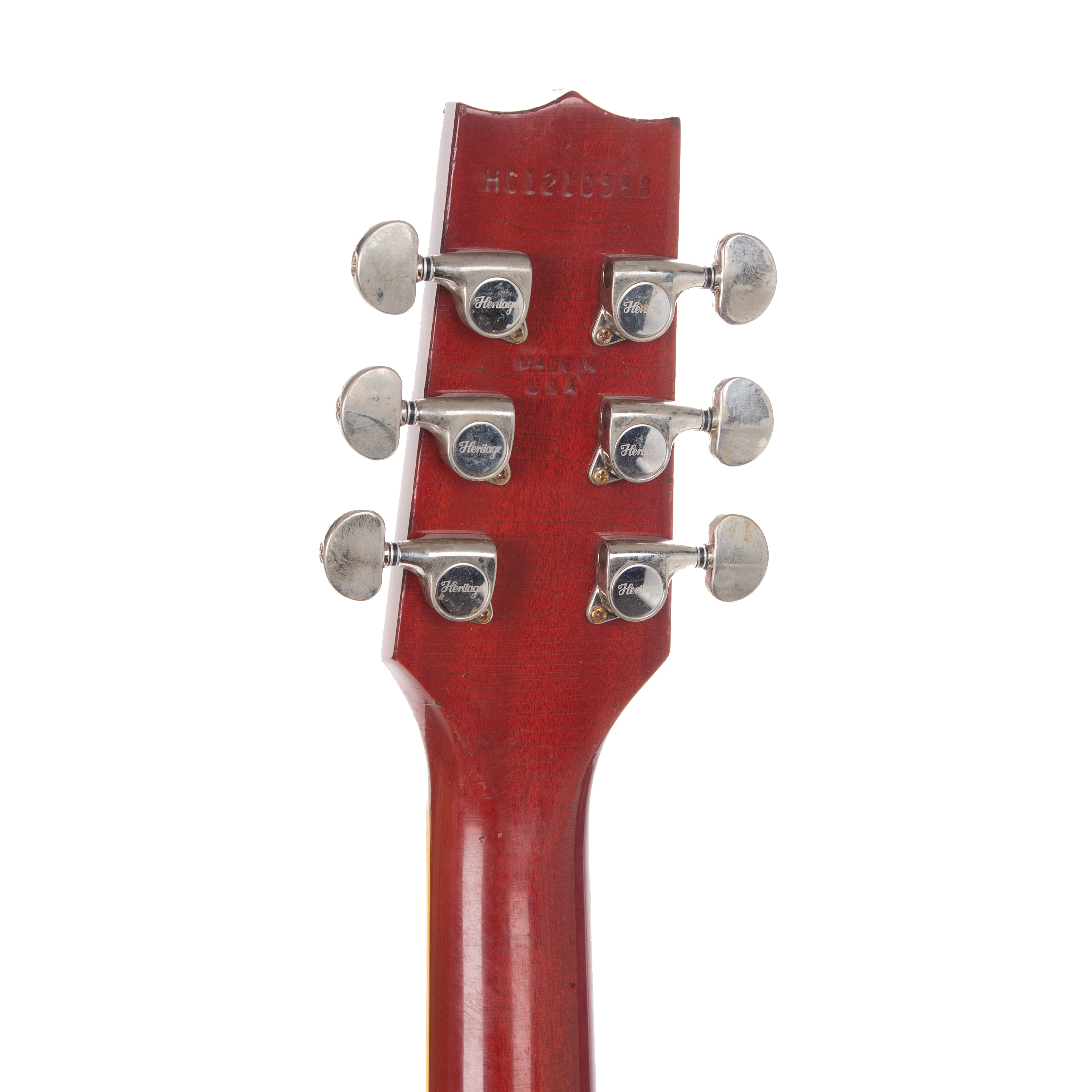 Custom Shop Core Collection H-150 Plain Top Electric Guitar with Case, Dirty Lemon Burst, Artisan Aged - Image 5