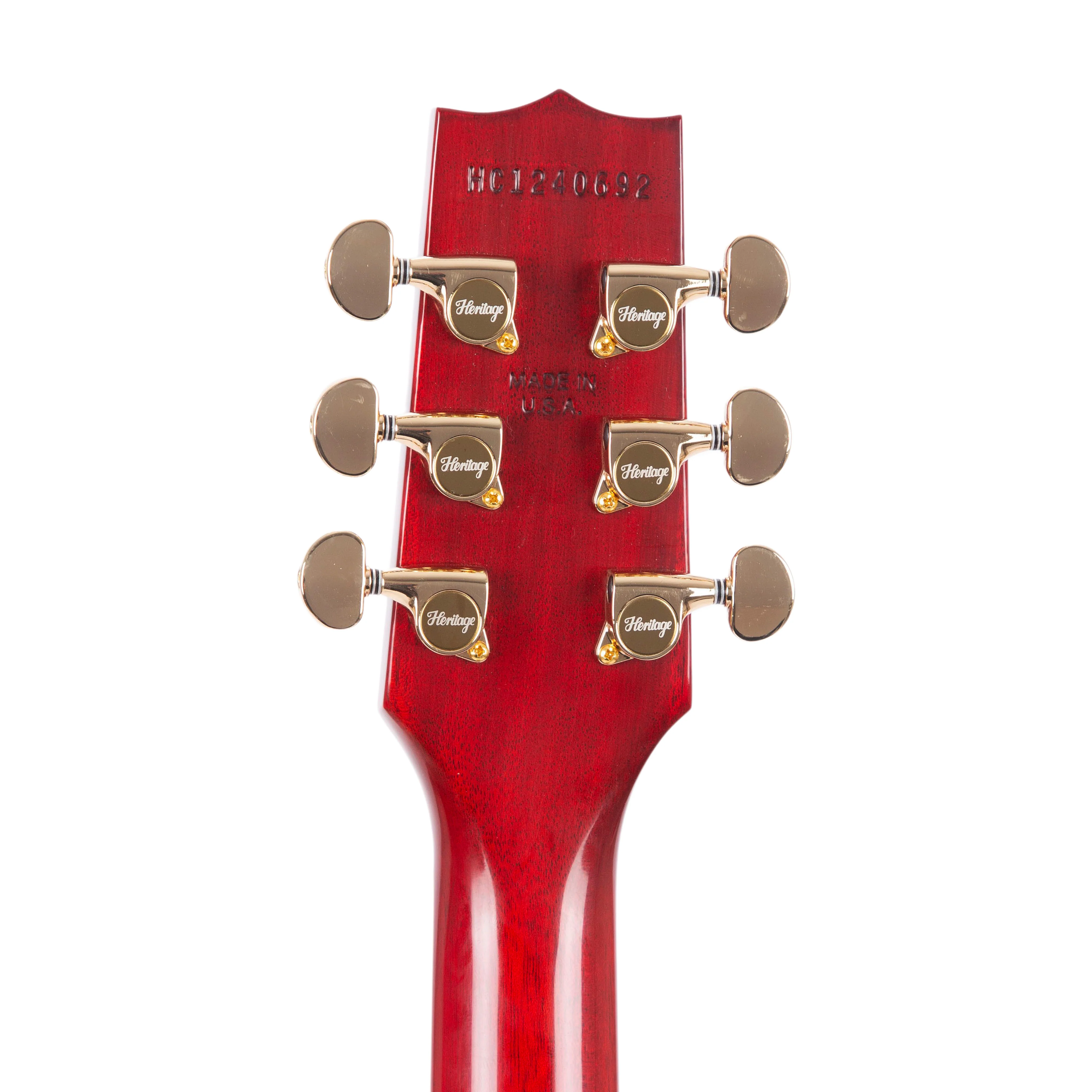 Custom Shop Core Collection H-157 Maple Top Electric Guitar, Dark Cherry Sunburst - Image 5