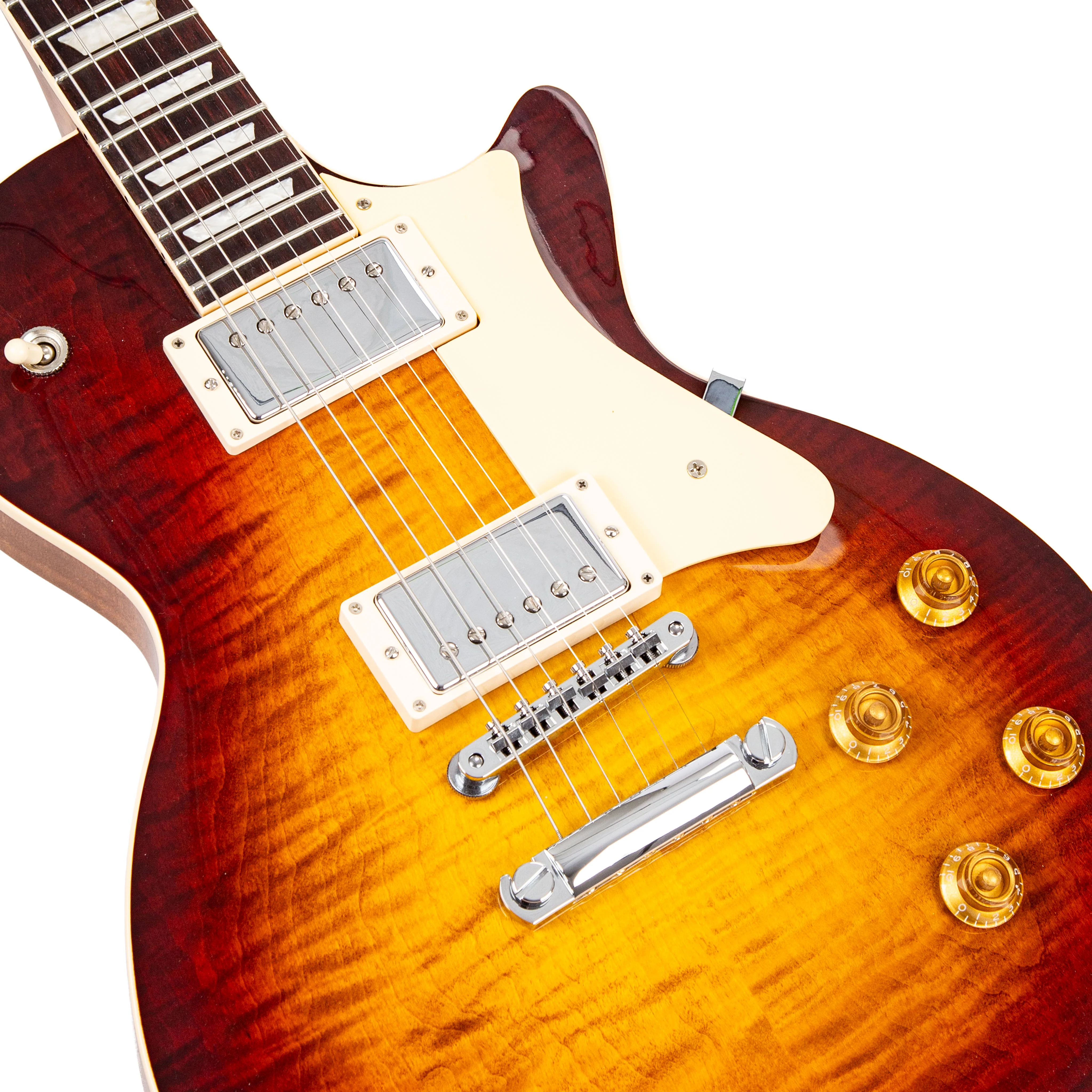 Standard II Collection H-150 Electric Guitar with Case, Bourbon Burst - Image 3
