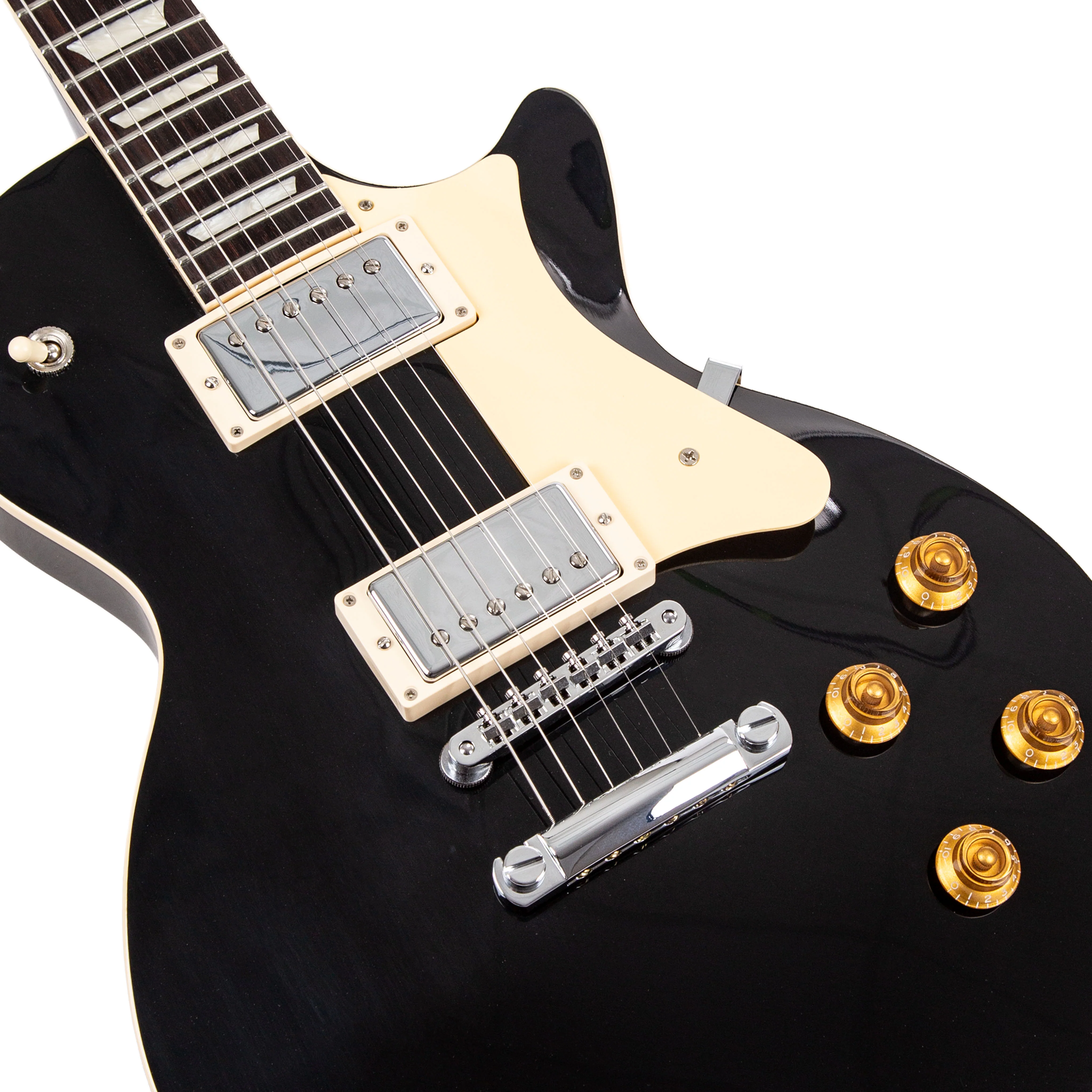 Standard II Collection H-150 Electric Guitar with Case, Ebony - Image 3