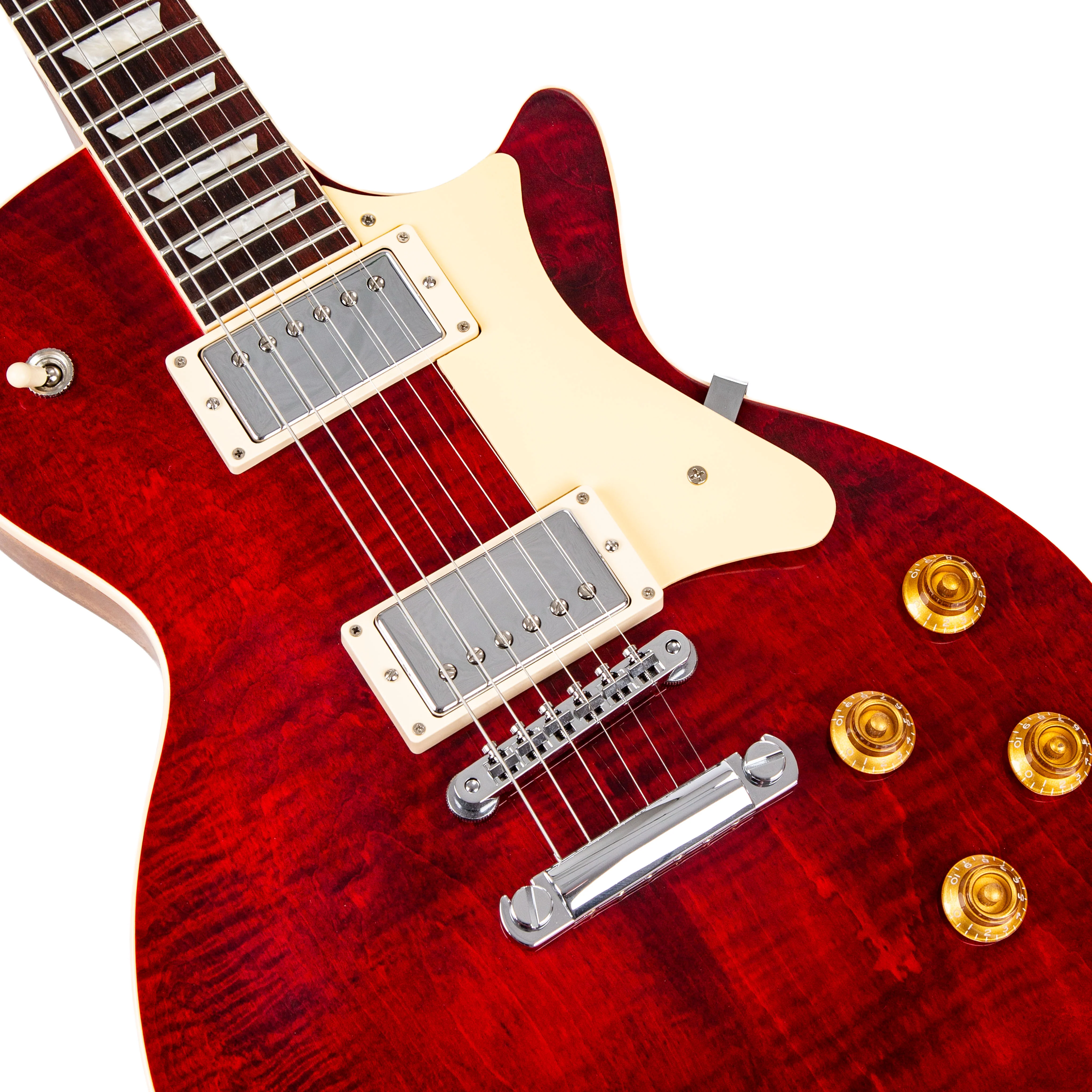 Standard II Collection H-150 Electric Guitar with Case, Wine Red - Image 3